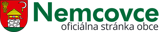 Logo erb oficiálna stránka obce Nemcovce